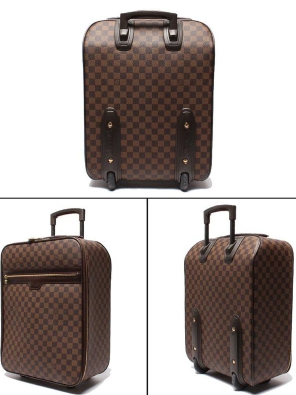 Louis Vuitton Carry Bag Shoes Pegase 45 Damier - Picture 2 of 10